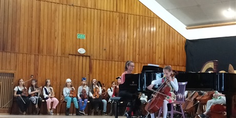 Koncert sekcji smyczkowej w Szkole Muzycznej w Gdańsku