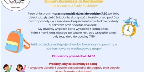 WYCIECZKA DO ZAGRODY KOCIEWSKIEJ